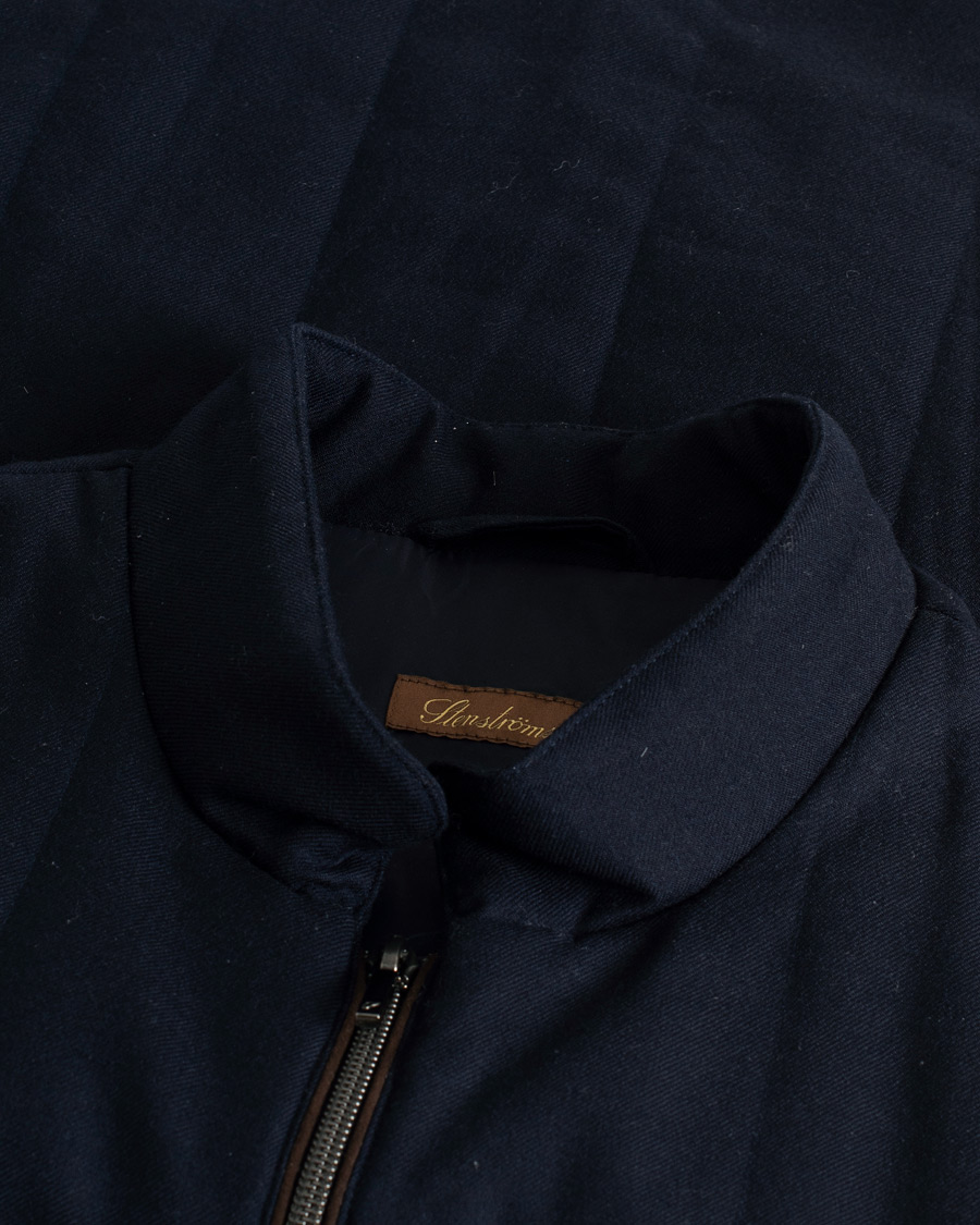 Herre | Stenströms Wool Vest Navy XL | Pre-owned | Stenströms Wool Vest Navy XL